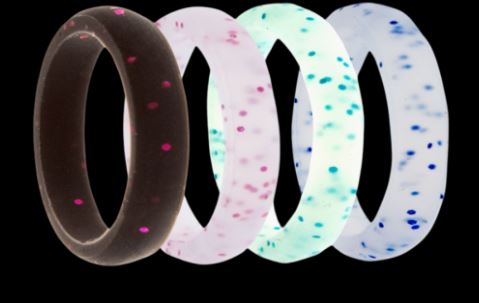Heavy Stone Wedding Band K3S111:PASTEL Heavy Stone Wedding Band K3S111:PASTEL