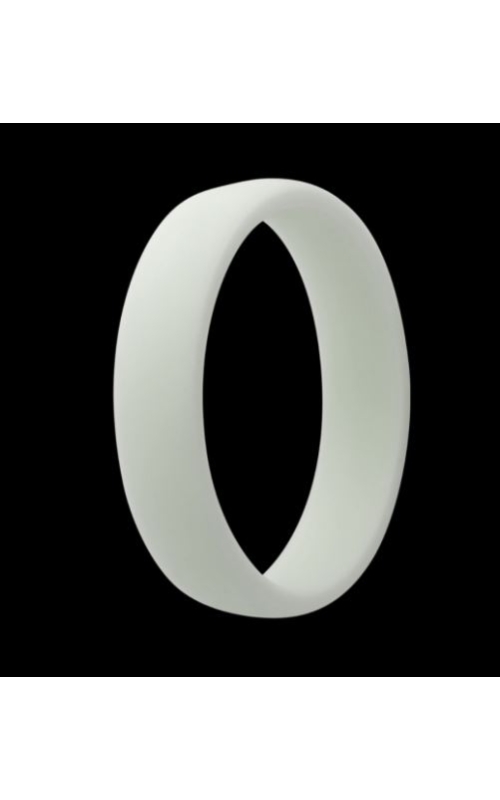 Heavy Stone  Wedding Band K7S111:WH