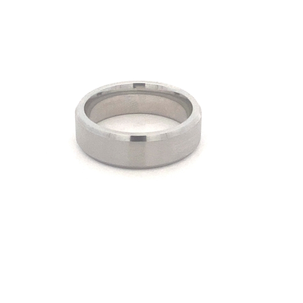 Heavy Stone  Wedding Band C107-9