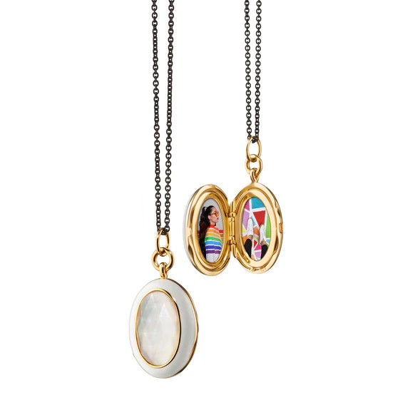 Monica Rich Kosann Necklace VL-2014-WHITE Monica Rich Kosann Necklace VL-2014-WHITE