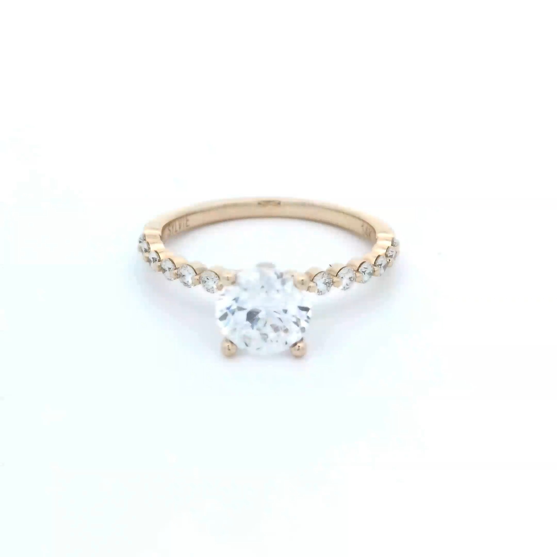 Sylvie Engagement Ring S1P14-029A4Y10R Sylvie Engagement Ring S1P14-029A4Y10R
