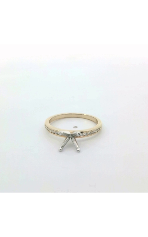 Engagement Ring – 14K Yellow Gold Round Diamond VY1365RB | Venetti