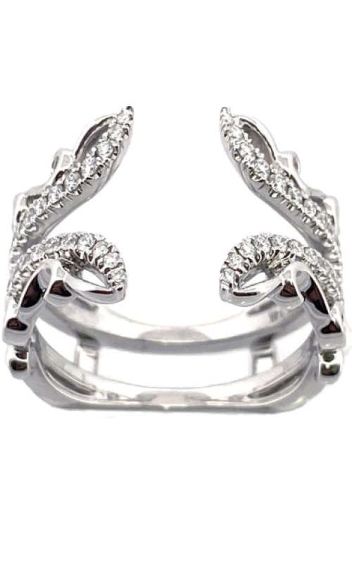 Wedding Band – 14K White Gold VW1425BA | Venetti