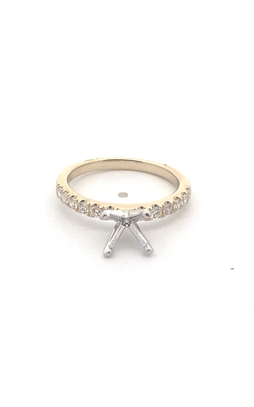 Engagement Ring – 14K Yellow Gold Round Diamond VY1320RD | Venetti
