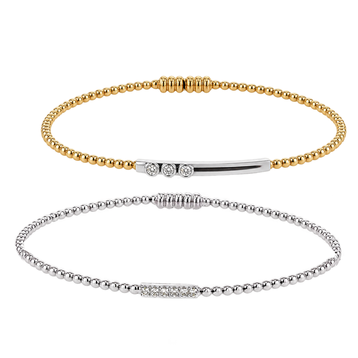 Image title Diamond Bangles