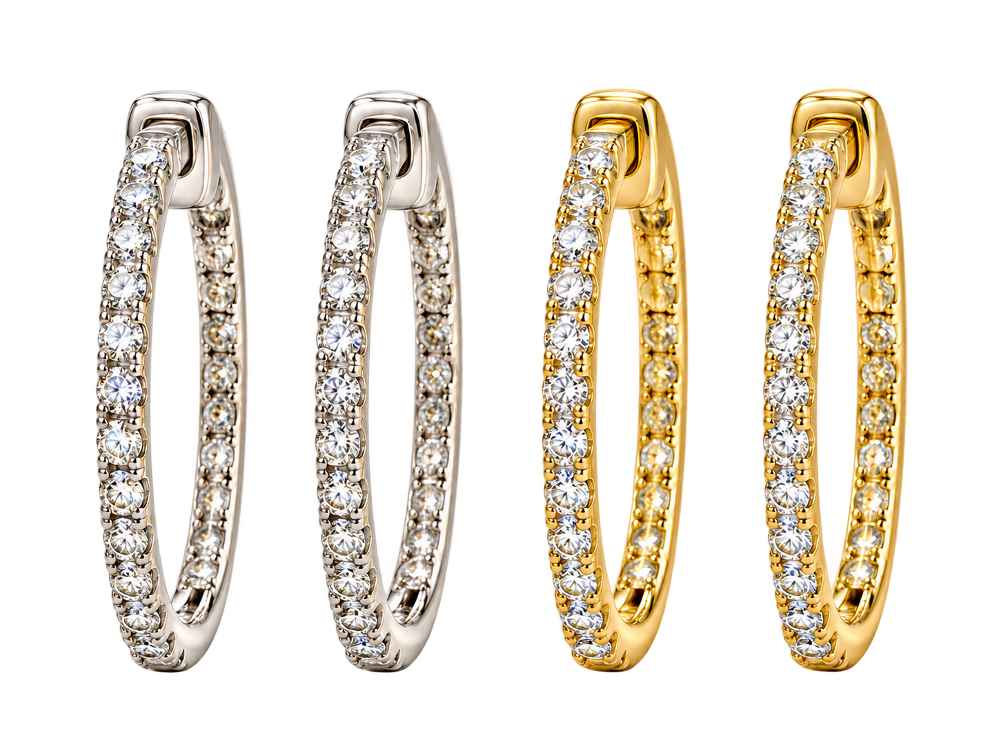 Image title Diamond Hoops