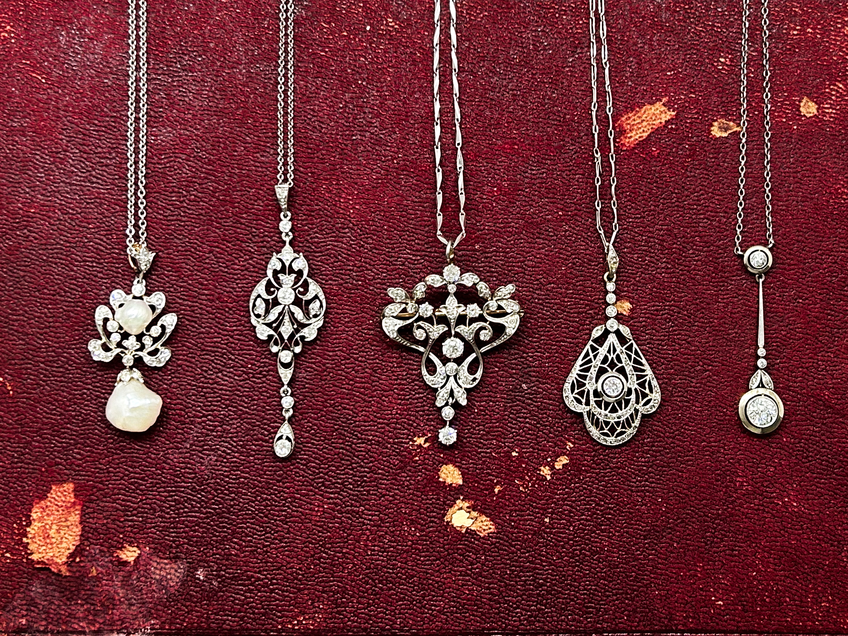 Edwardian era brooches