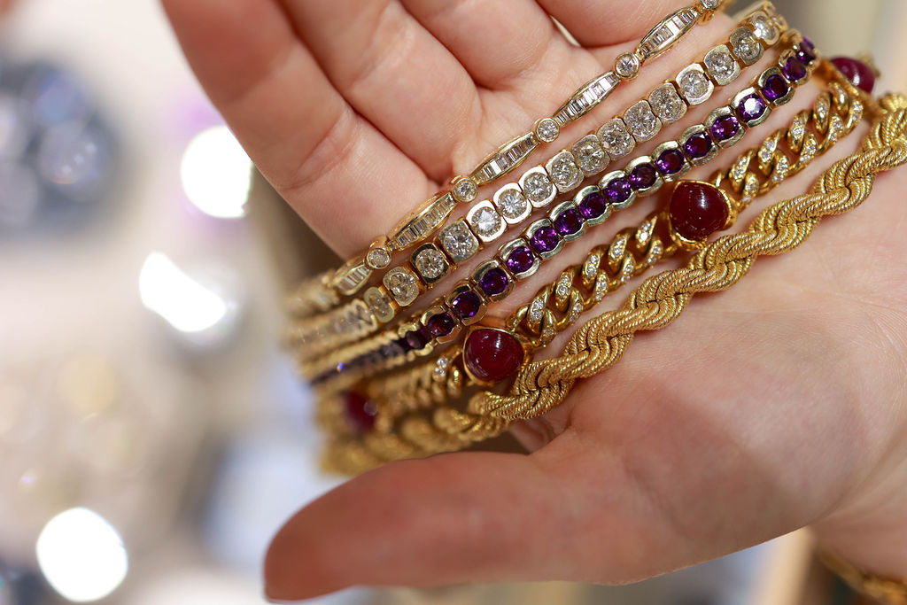 Estate Jewelry Trunk Show moment